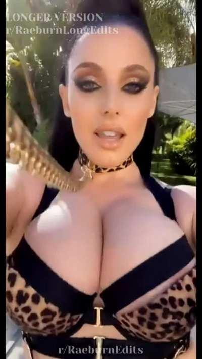 Angela White walking compilation